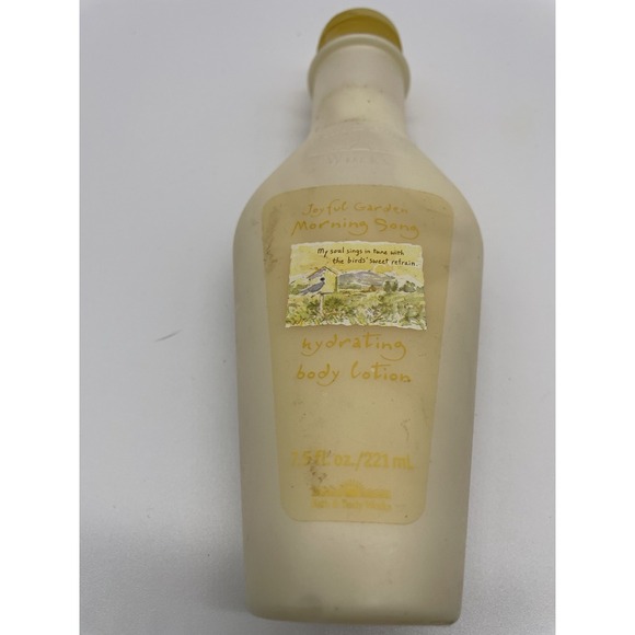 Vtg Bath & Body Works‎ Joyful Garden Morning Song Hydrating Body Lotion 7.5 oz - Picture 3 of 5